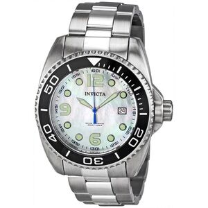 Invicta Men's Pro Dive Watch Mother Of Pearl Dial